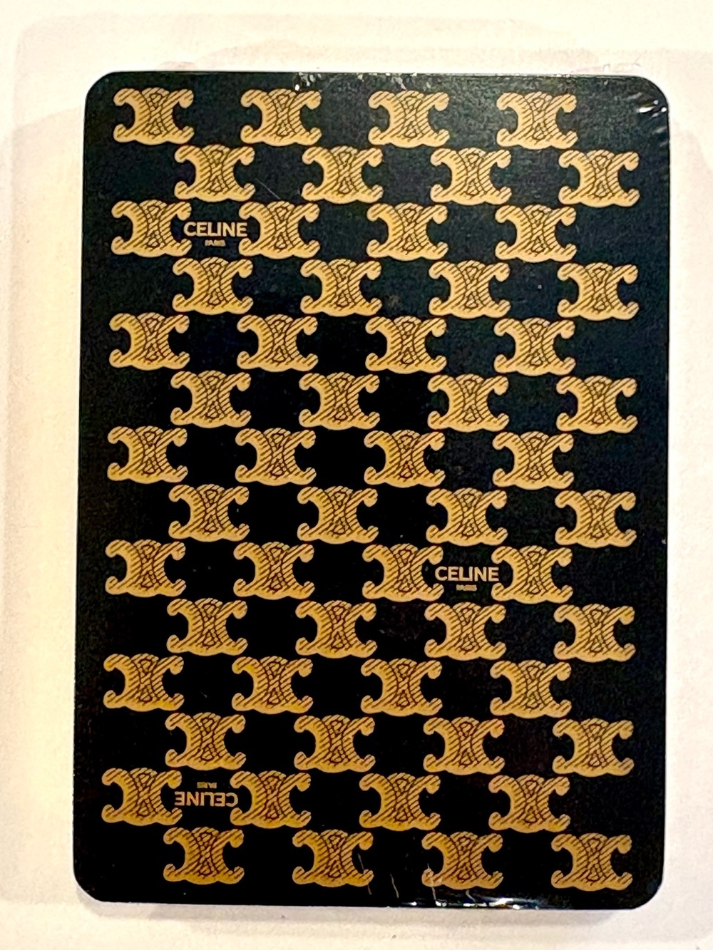 Celine Deck of Playing Cards - Triomphe Design, factory sealed, NEW